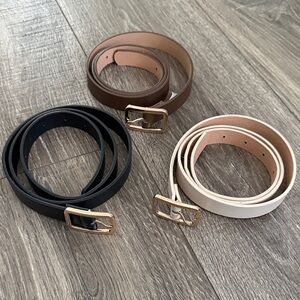 Lulu’s Belts with Gold Hardware